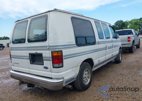 1992 Ford Econoline E150 Van from USA, damaged, VIN 1FDEE14N3NHA25465